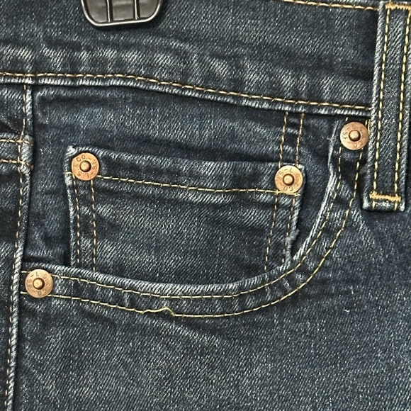 Levi's Dark Blue 510™ SKINNY FIT MEN'S JEANS - Picture 4 of 12